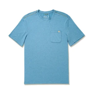 Marsh Wear Buxton Tech Tee - Niagara Mist Heather