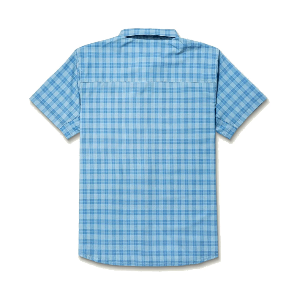 Marsh Wear Lenwood Tech Shortsleeve Shirt - Blue Heaven