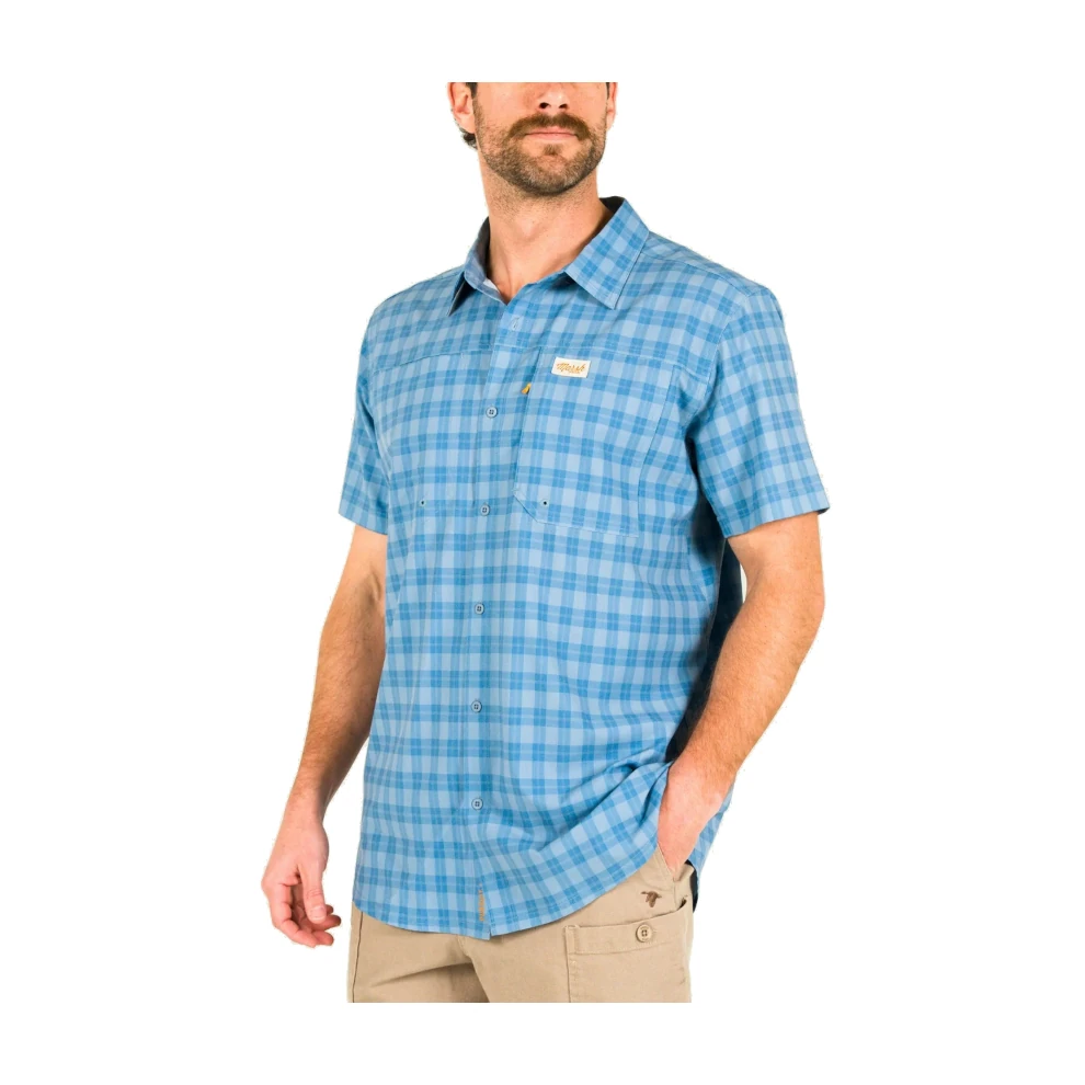 Marsh Wear Lenwood Tech Shortsleeve Shirt - Blue Heaven