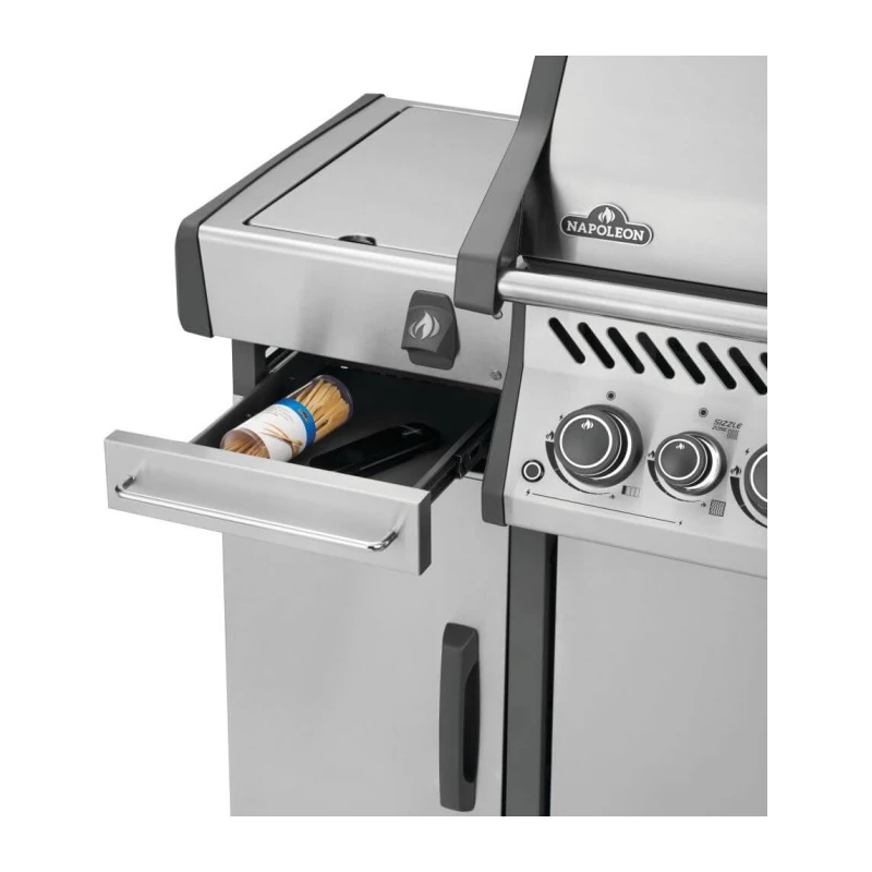 Napoleon Rogue PRO Under Grill Storage Cart - Stainless Steel