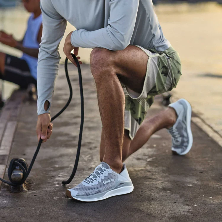 OluKai ‘Ahi Performance Marine Shoes - Ash / Sterling