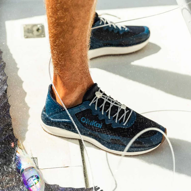OluKai ‘Ahi Performance Marine Shoes - Mood Indigo / Coastal Blue