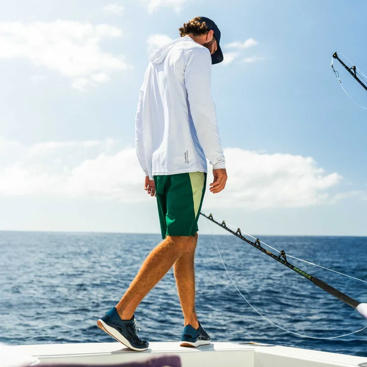 OluKai ‘Ahi Performance Marine Shoes - Mood Indigo / Coastal Blue