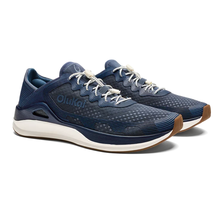 OluKai ‘Ahi Performance Marine Shoes - Mood Indigo / Coastal Blue