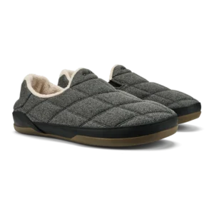 OluKai Pūkuʻi Slippers - Dark Shadow / Lava Rock