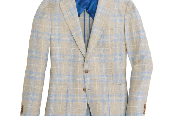 Onward Reserve Fratelli Pelican Plaid Sport Coat - Pelican