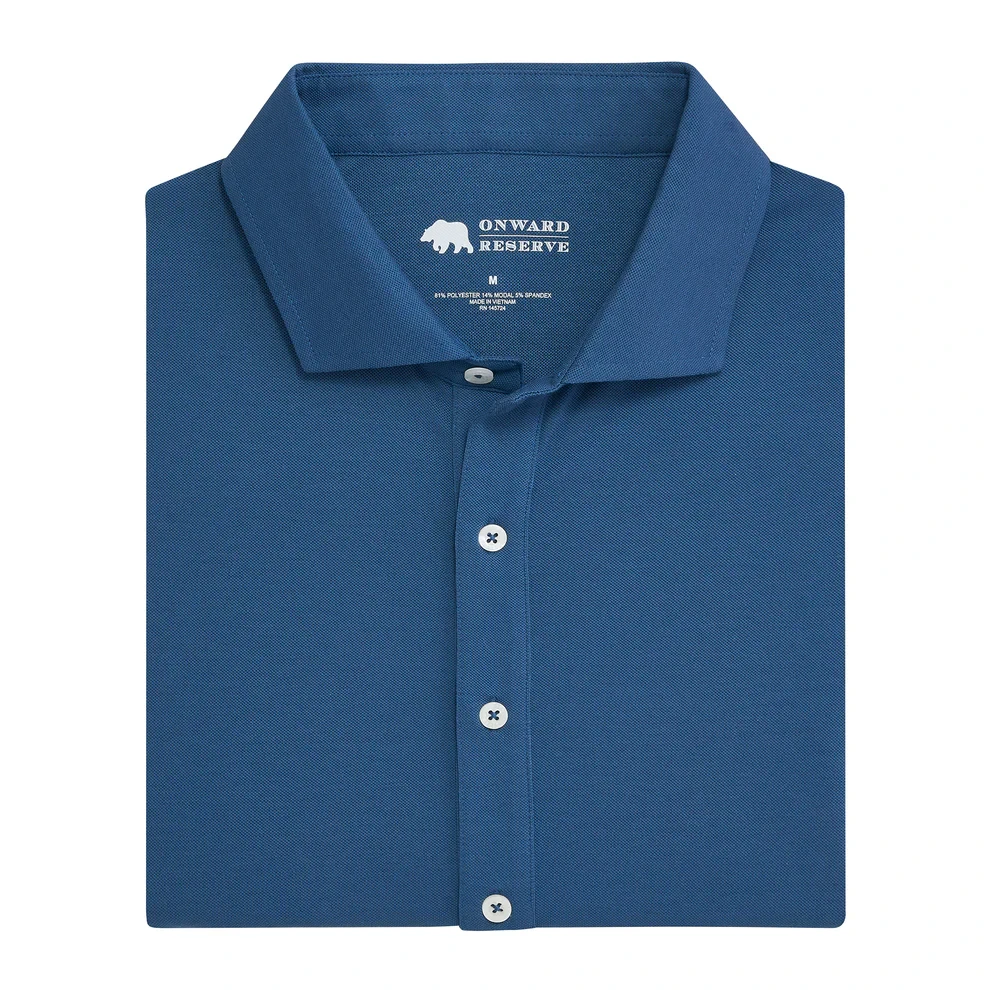 Onward Reserve Links Polo - Ensign Blue