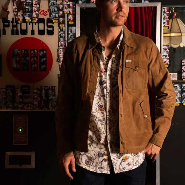 Sendero City Slicker Short Sleeve Shirt - High Lonesome: Ivory/Navy