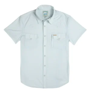 Sendero Confluence Tech Short Sleeve Shirt - Matagorda Sky