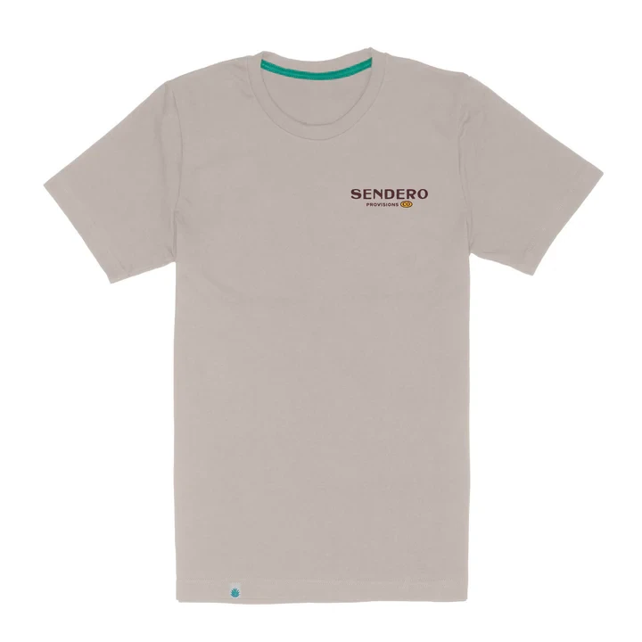 Sendero Cowboy Drawin' T-Shirt - Sand