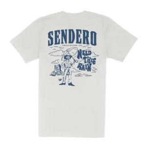 Sendero Need This Rain T-Shirt - Vintage White