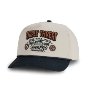 Sendero Triple Threat Hat - Cream