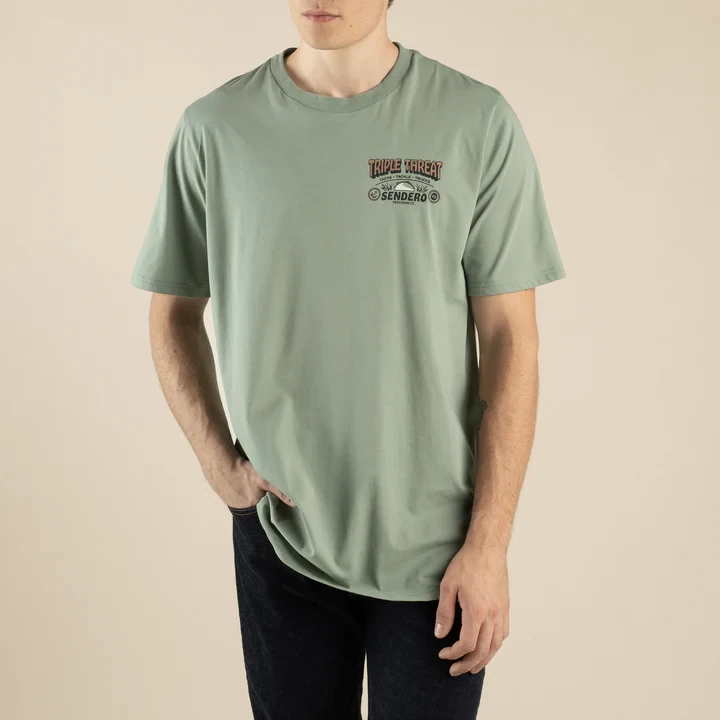 Sendero Triple Threat T-Shirt - Laguna