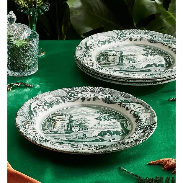Spode Heritage Green Italian Dinner Plate