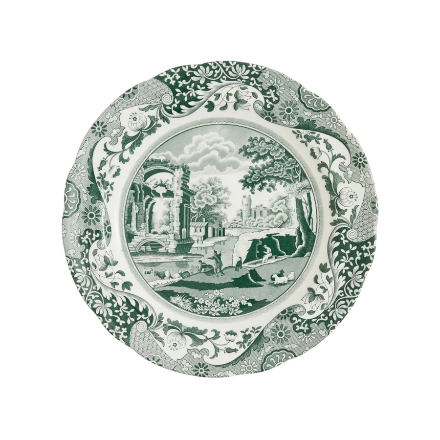 Spode Heritage Green Italian Salad Plate