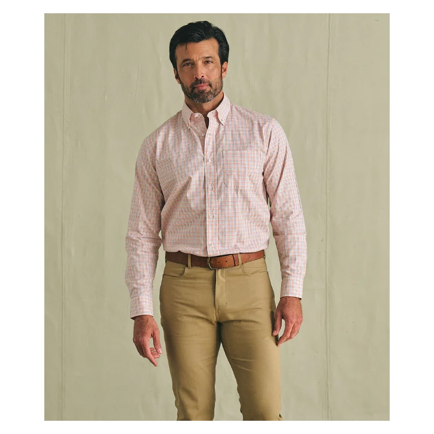 Tom Beckbe Ensley Pinpoint Oxford Shirt - Daybreak
