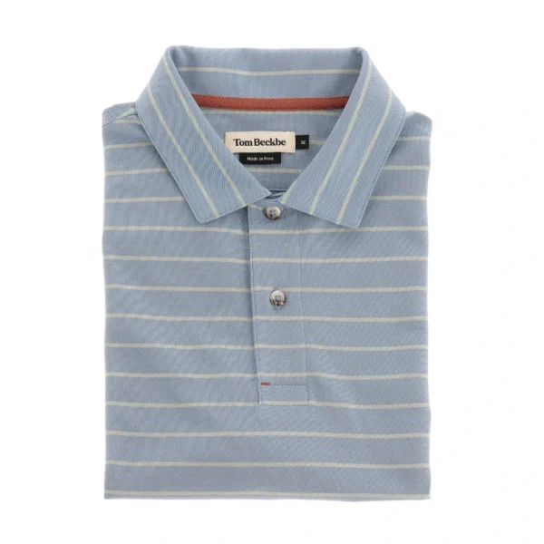 Tom Beckbe Hutton Performance Polo - Washed Sage