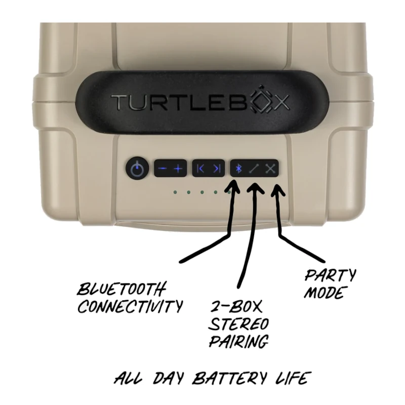 Turtlebox Cub - Tan