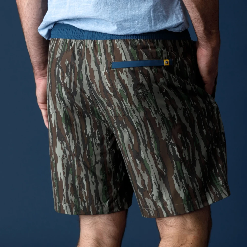 Duck Head x Realtree 7" Rover Hybrid Performance Shorts - Original Camo