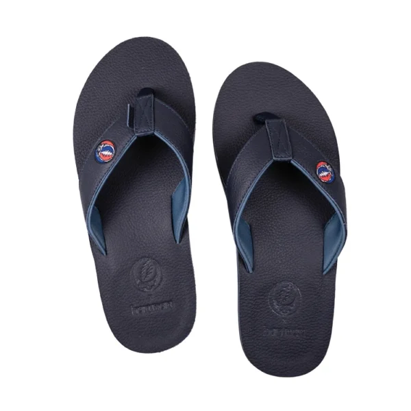 Grateful Dead x Hari Mari Reverb Flip Flops - Blue Mirage