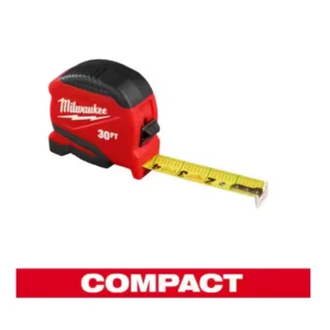 Milwaukee 30' Compact Tape Measure