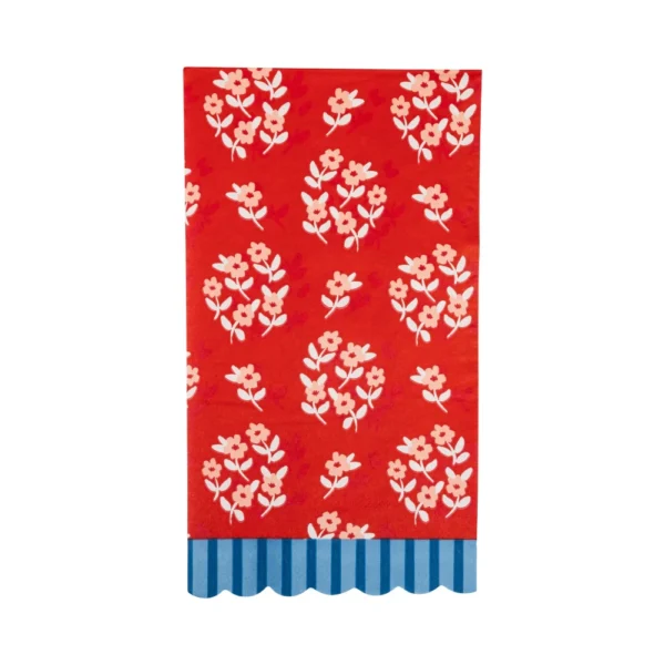 My Mind's Eye - Floral Guest Paper Napkins, Set of 24