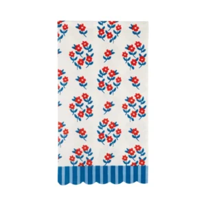 My Mind's Eye - Floral Guest Paper Napkins, Set of 24