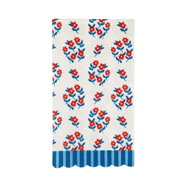 My Mind's Eye - Floral Guest Paper Napkins, Set of 24