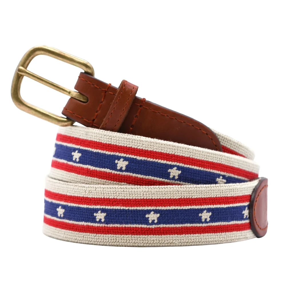 Smathers & Branson Patriotic Surcingle Belt Smathers & Branson Patriotic Surcingle Belt