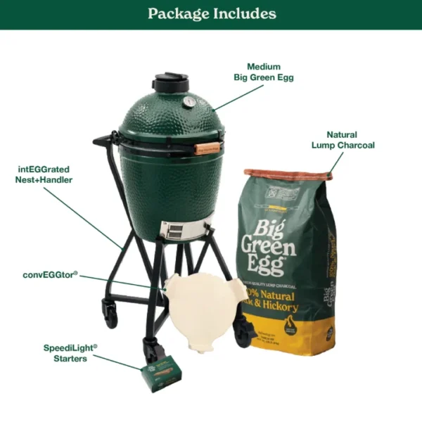 Big Green Egg MHDA Package with Nest Handler