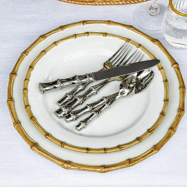Juliska Bamboo 5Pc Polished Place Setting Set