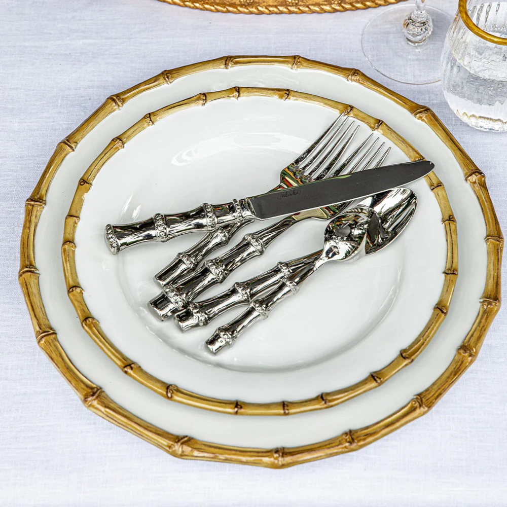 Juliska Bamboo 5Pc Polished Place Setting Set