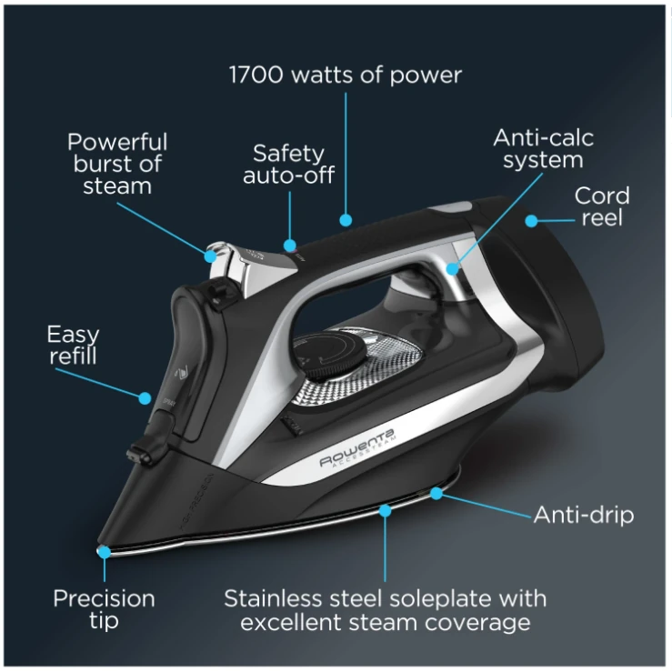 Rowenta AccessSteam Cord Reel Iron