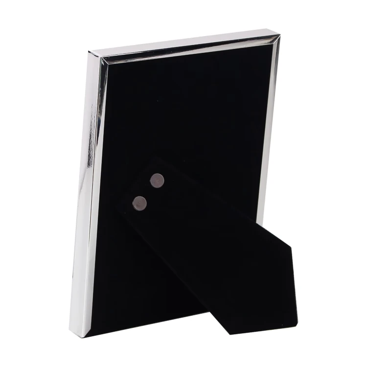 Addison Ross Grooved Silver Plate Photo Frame