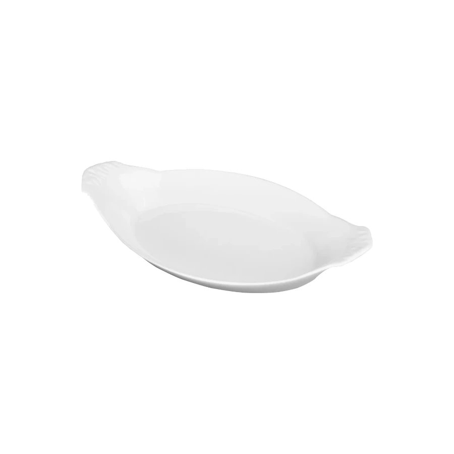 BIA Cordon Bleu Oval Au Gratin with Flared Handles, 8oz