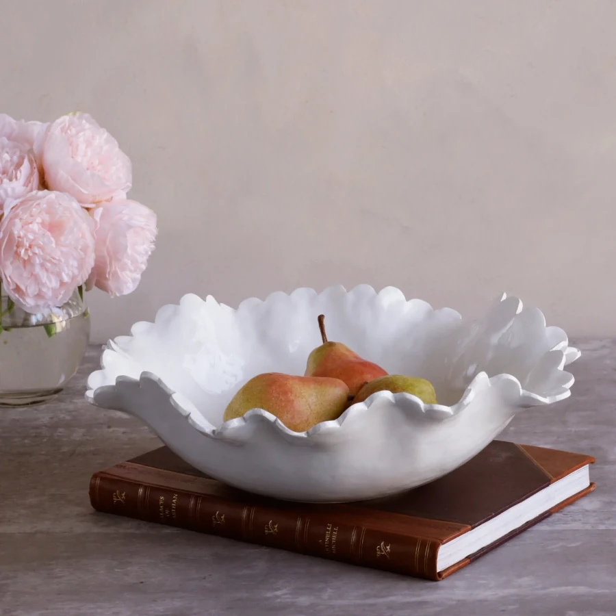 Beatriz Ball Vida Colette Large Bowl - White