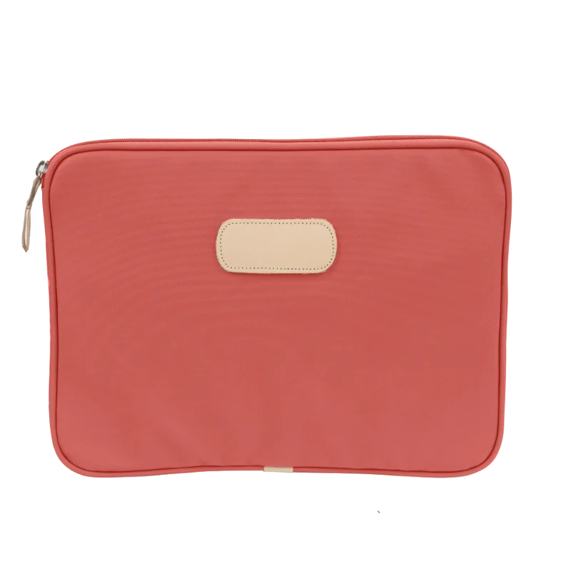 Jon Hart 13″ Computer Case - Coral Jon Hart 13″ Computer Case - Coral