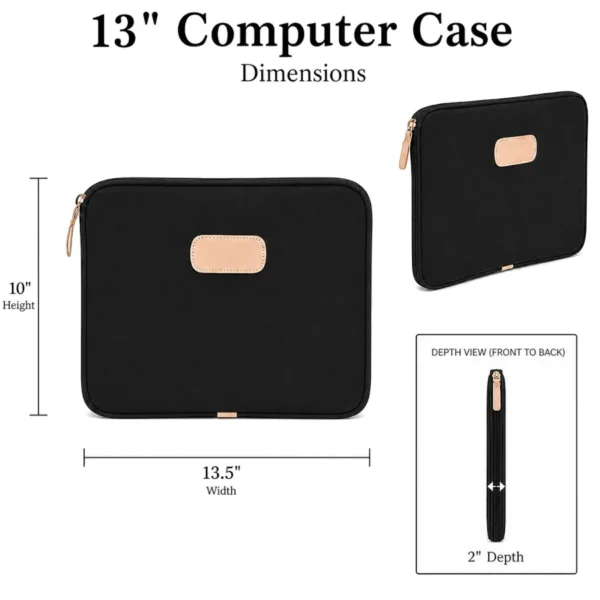Jon Hart 13″ Computer Case - Tan