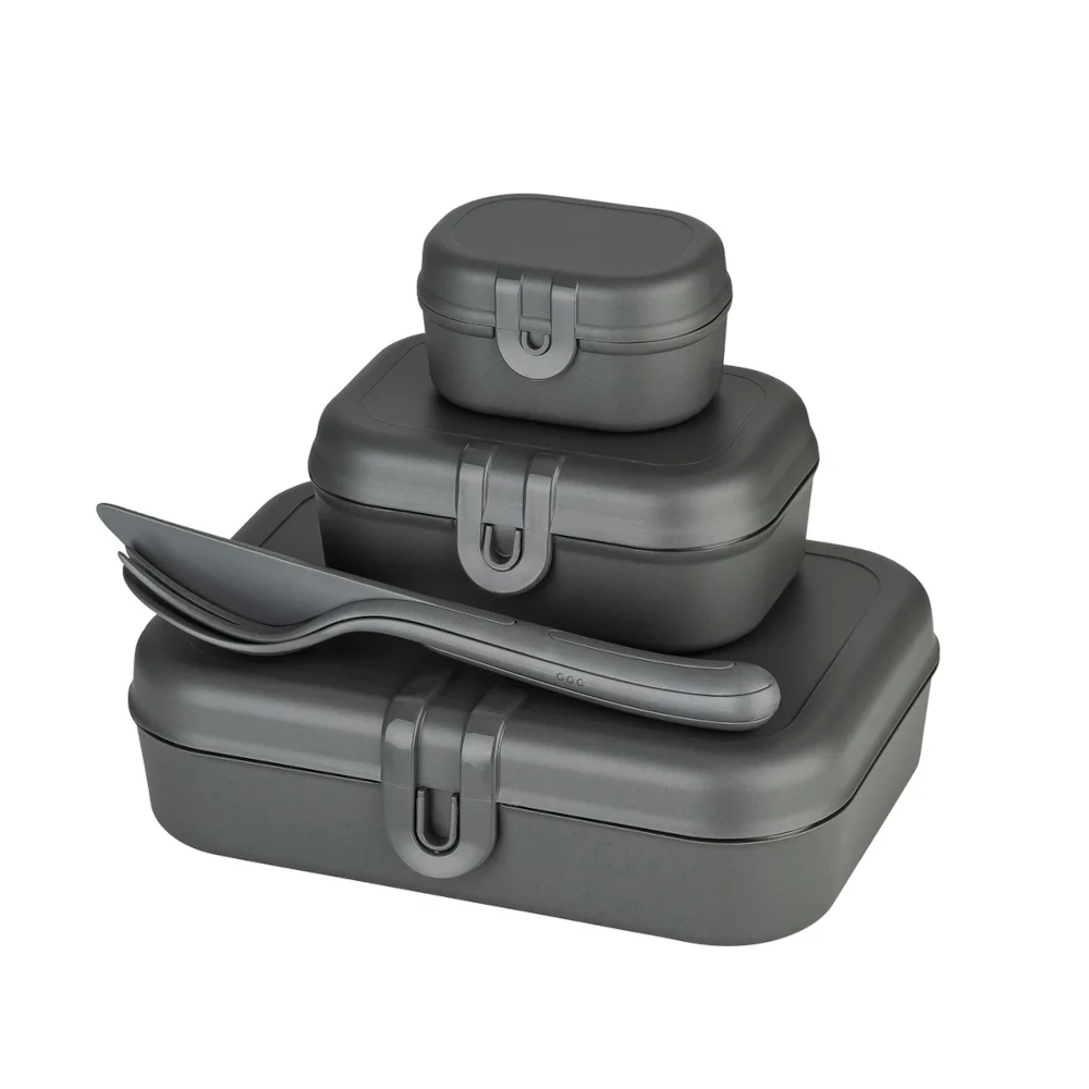 Koziol Pascal Ready 4-Piece Lunch Box Set