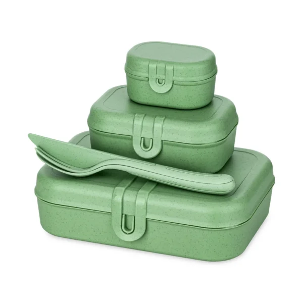 Koziol Pascal Ready 4-Piece Lunch Box Set