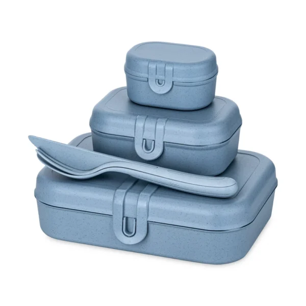 Koziol Pascal Ready 4-Piece Lunch Box Set