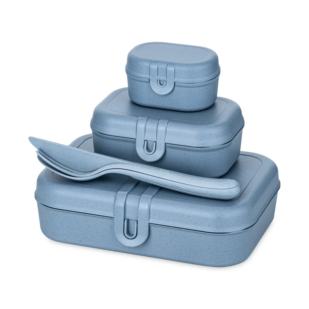 Koziol Pascal Ready 4-Piece Lunch Box Set