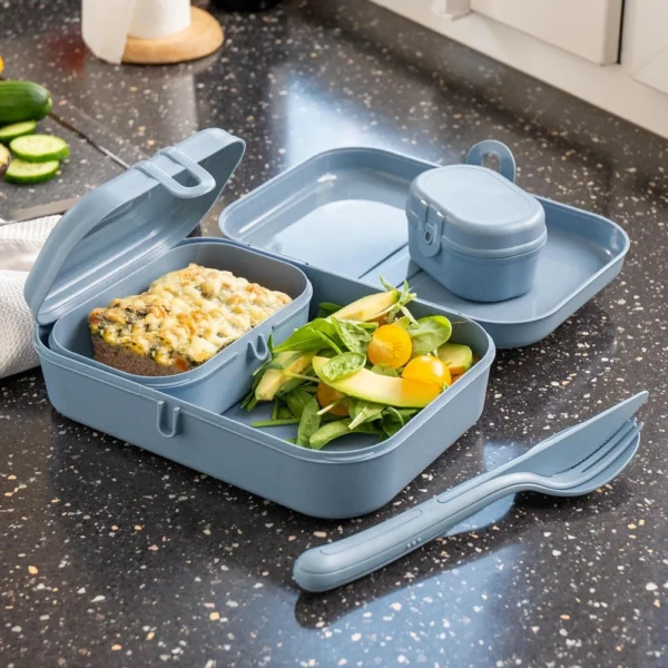 Koziol Pascal Ready 4-Piece Lunch Box Set