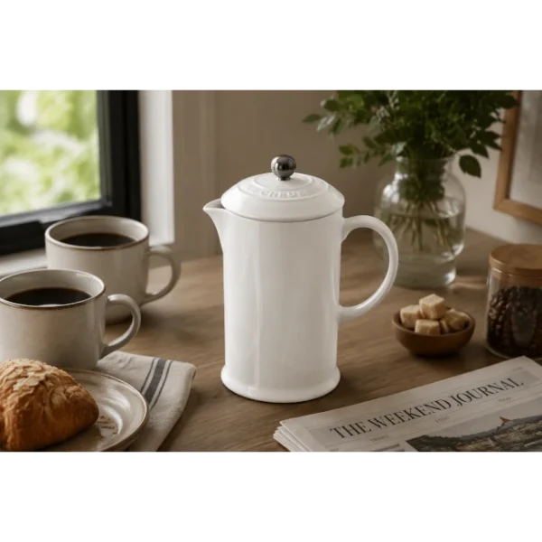 Le Creuset French Press - White
