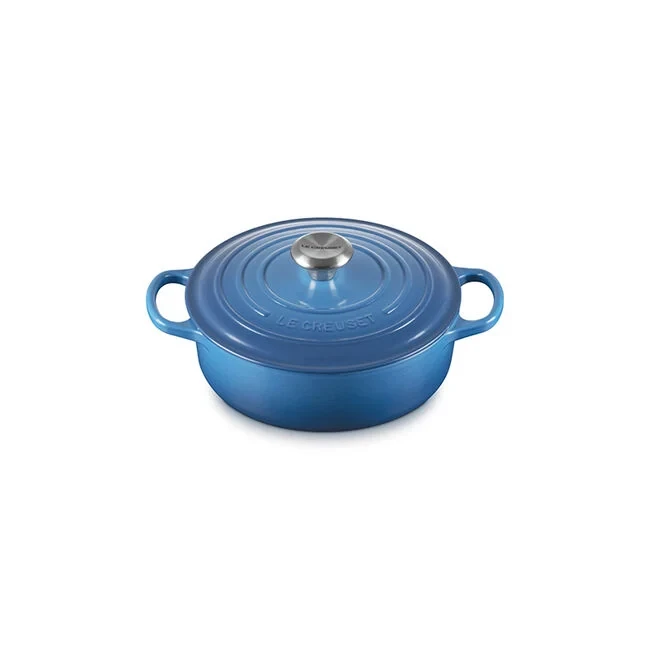 Le Creuset Signature Round Wide Oven - Marseille Le Creuset Signature Round Wide Oven - Marseille
