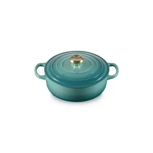 Le Creuset Signature Round Wide Oven - Riviera