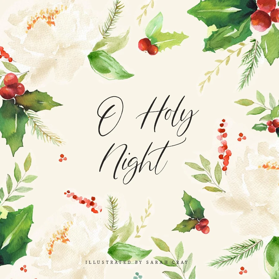 O Holy Night (HardCover) - Illustrated by Sarah Cray