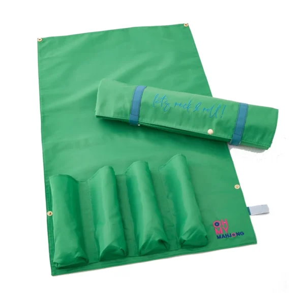 Oh My Mahjong Let's Rack & Roll Bag - Kelly Green