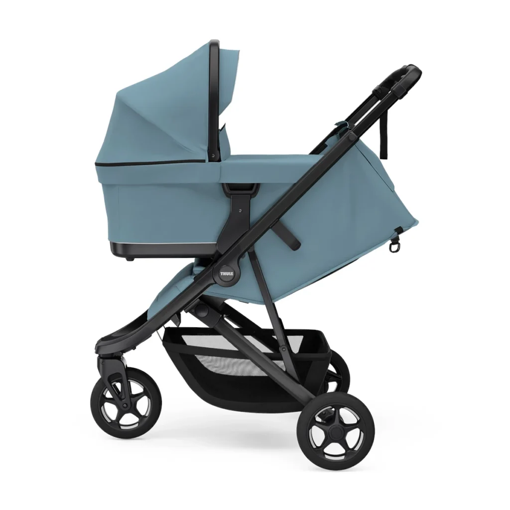 Thule Spring 2 Compact All-Terrain Stroller - Mid Blue/Black
