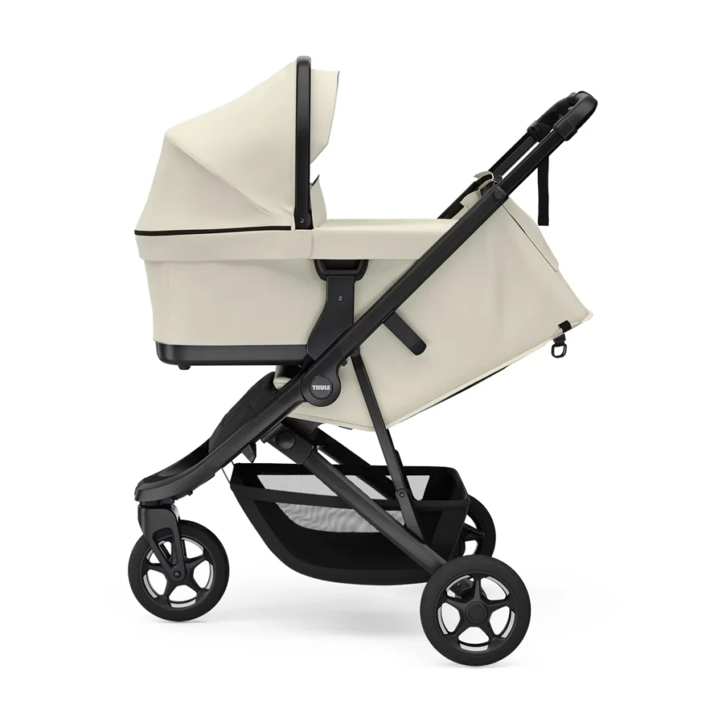 Thule Spring 2 Compact All-Terrain Stroller - Soft Beige/Black